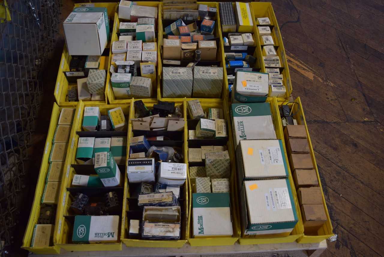 1 PALLET OF ASSORTED ELECTRICAL PARTS - MISCELLANEOUS