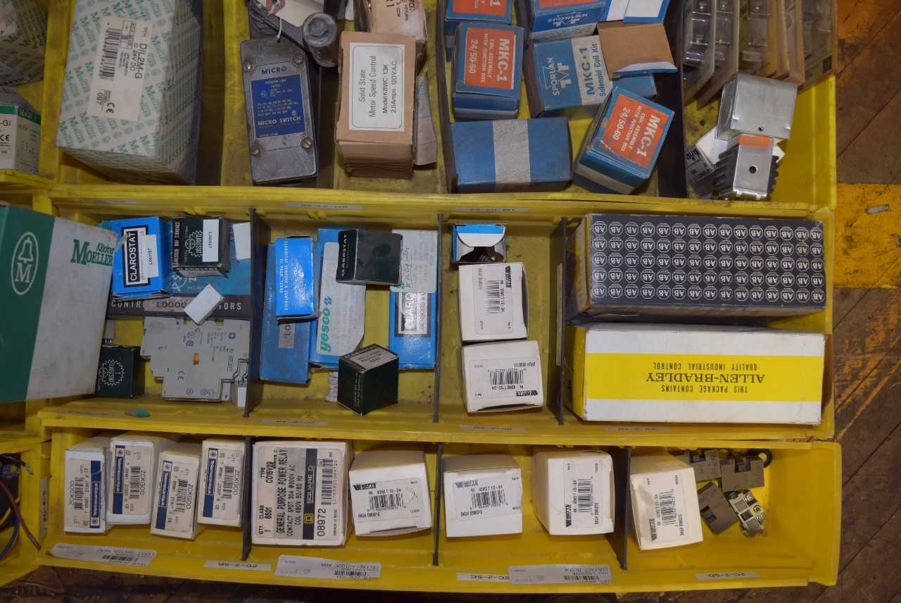 1 PALLET OF ASSORTED ELECTRICAL PARTS - MISCELLANEOUS