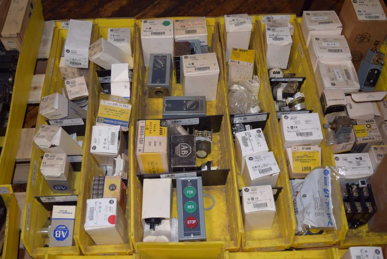 1 PALLET OF ASSORTED ELECTRICAL PARTS - MISCELLANEOUS