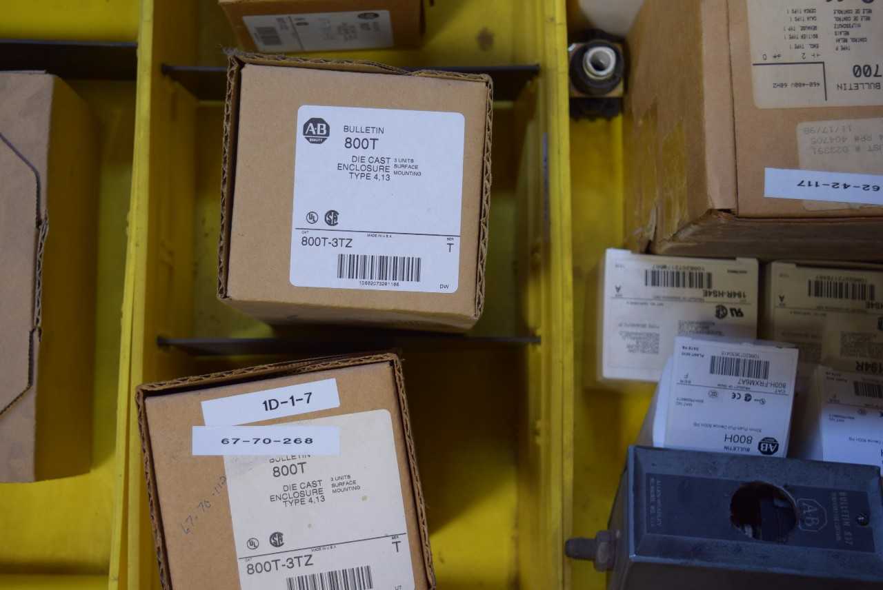 1 PALLET OF ASSORTED ELECTRICAL PARTS - MISCELLANEOUS