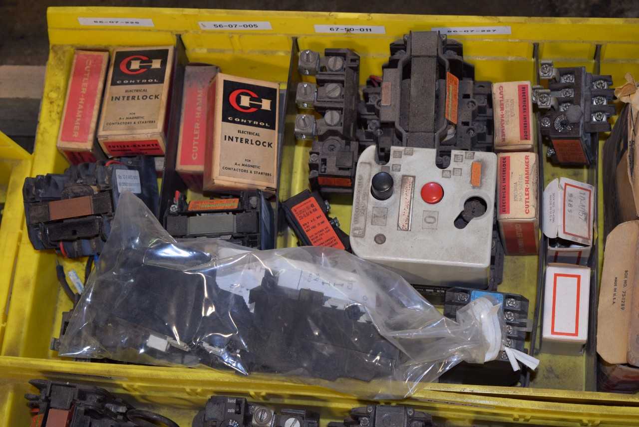 1 PALLET OF ASSORTED ELECTRICAL PARTS - MISCELLANEOUS