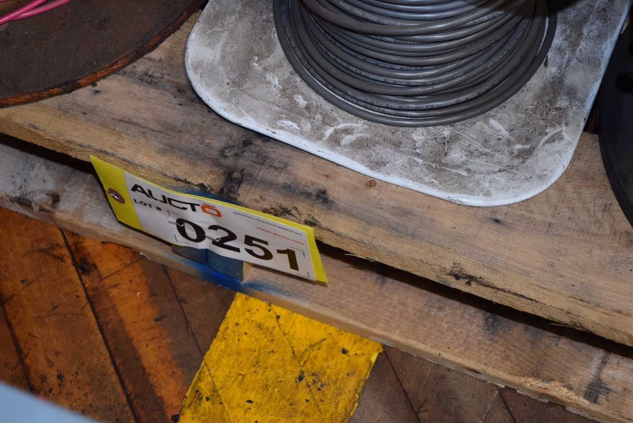 1 PALLET OF ASSORTED WIRE SPOOLS - MISCELLANEOUS