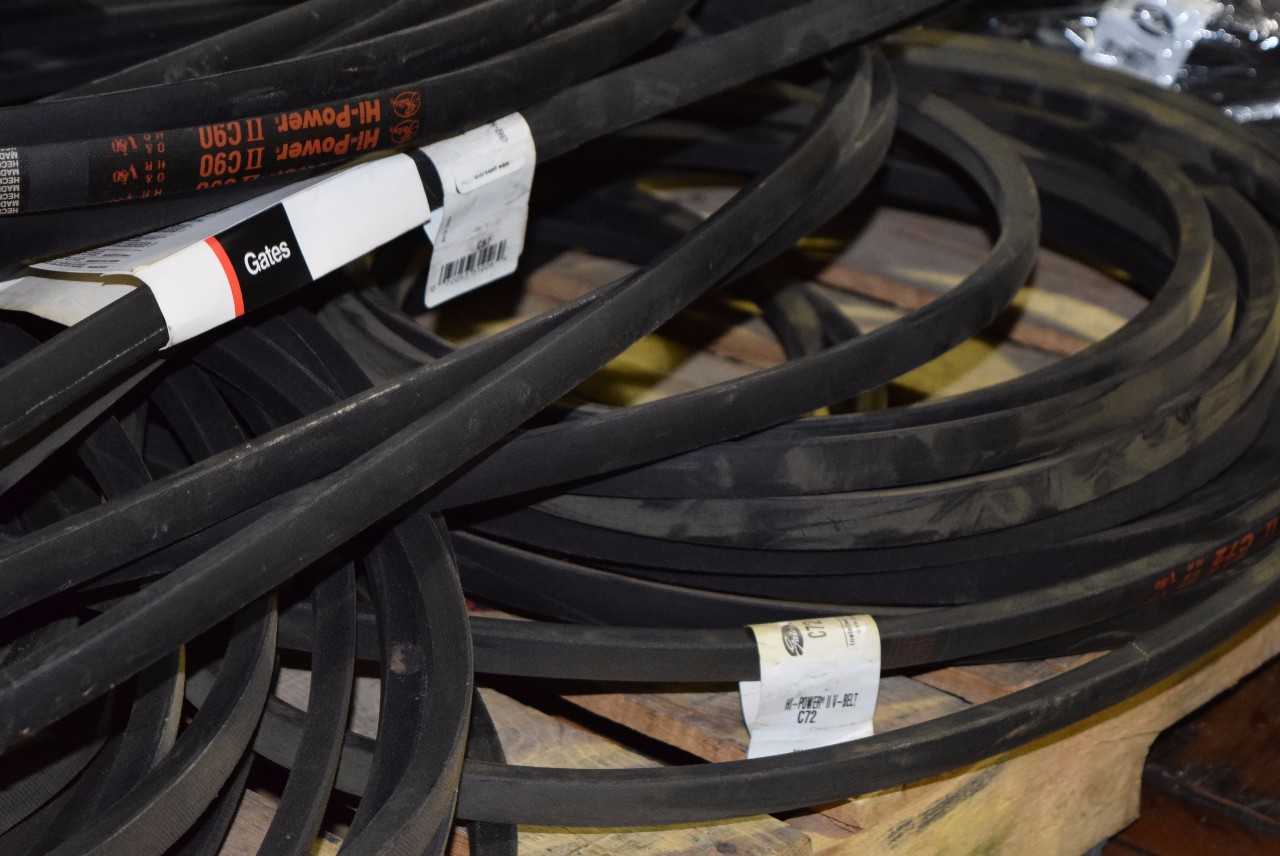 1 PALLET OF ASSORTED V-BELTS - MISCELLANEOUS