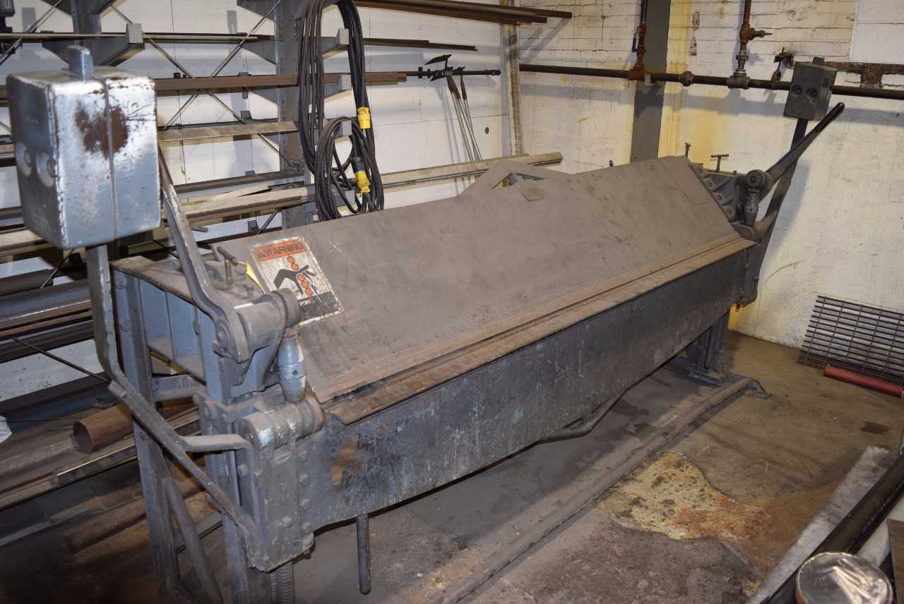 METAL WORKS TOOLS INCORPORATED 8 FOOT PRESS BRAKE - MISCELLANEOUS