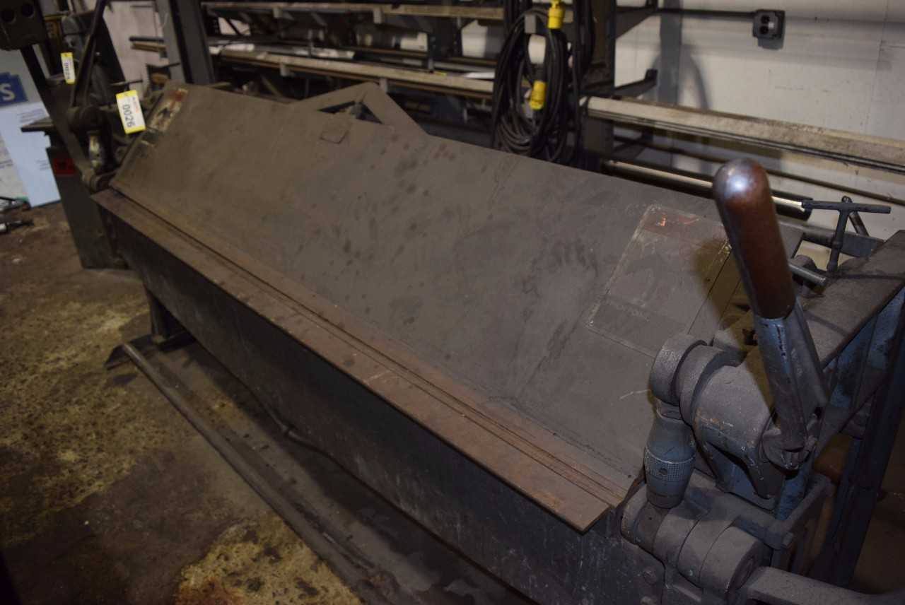 METAL WORKS TOOLS INCORPORATED 8 FOOT PRESS BRAKE - MISCELLANEOUS
