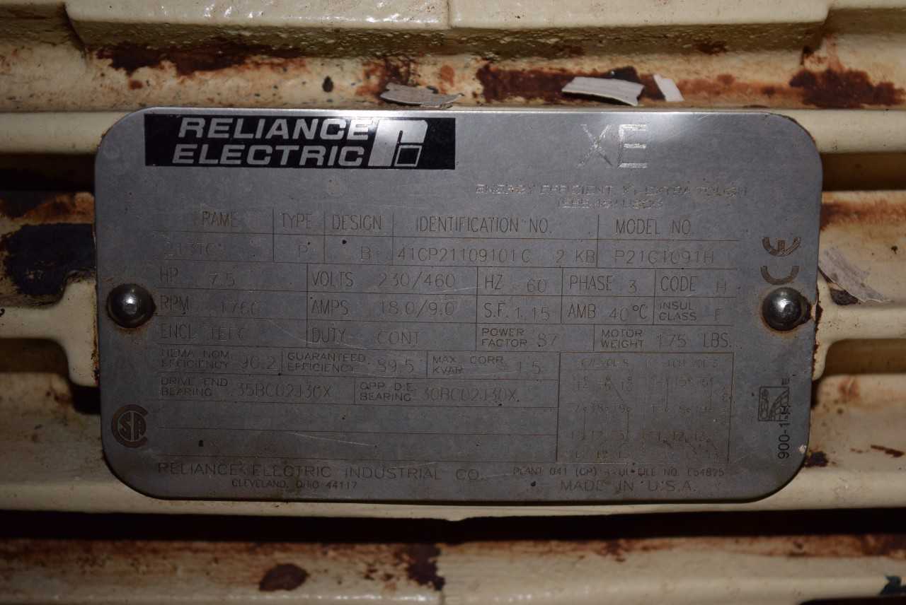 VIKING LL125 GEAR PUMP WITH RELIANCE 7.5 HP MOTOR - MISCELLANEOUS