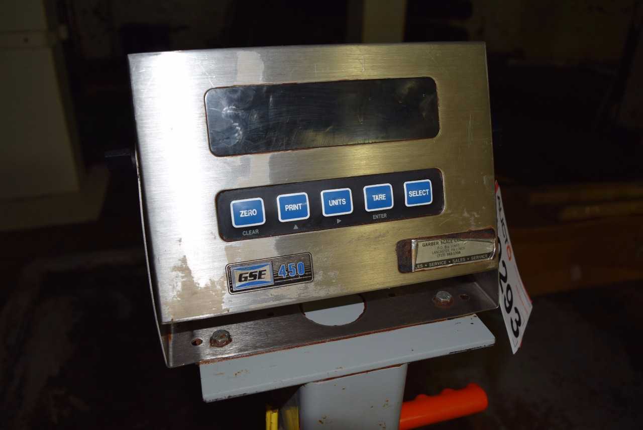 GSE 450 SERIES PROGRAMMABLE WEIGH INDICATORS - MISCELLANEOUS