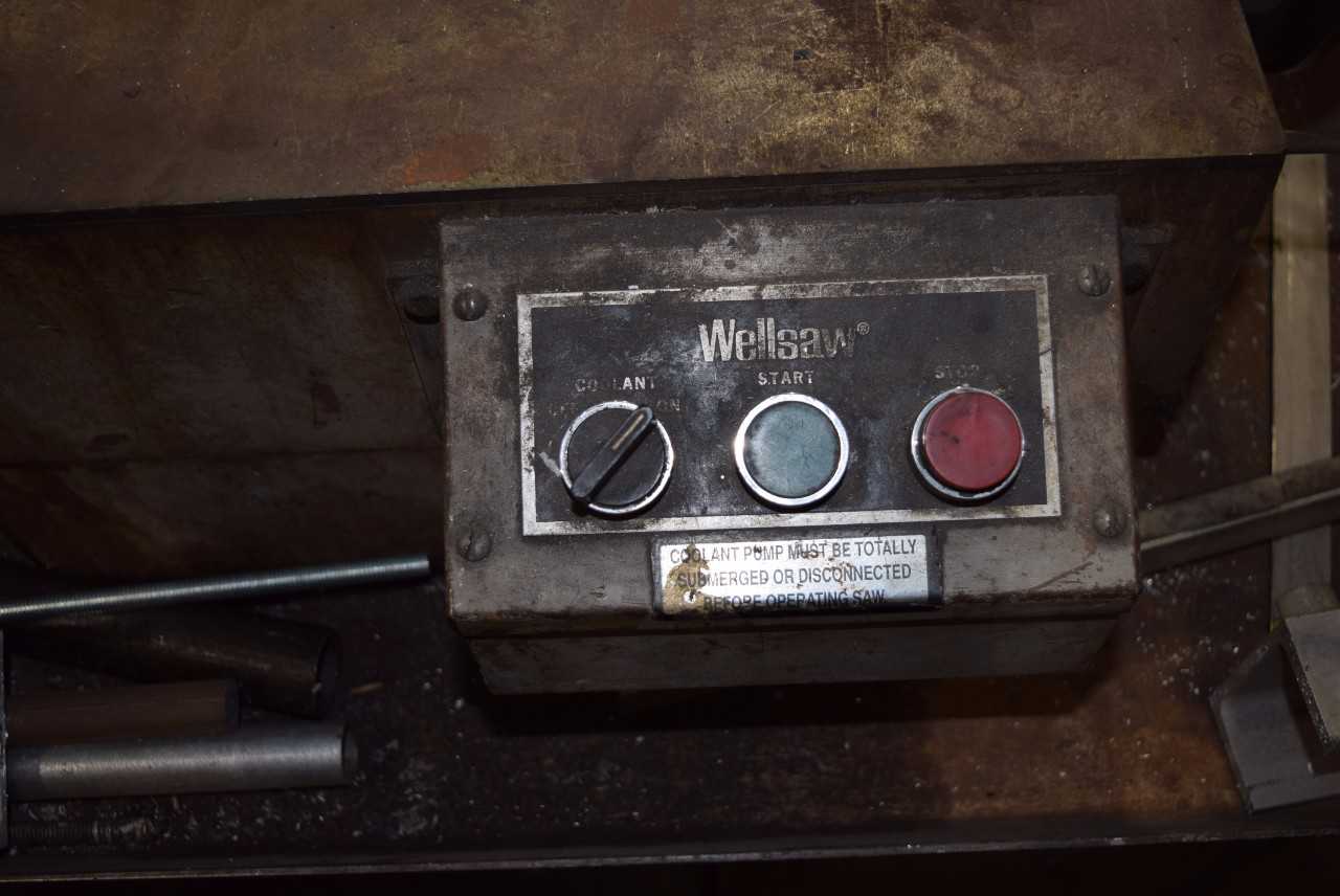 WELLSAW MODEL 1016 HORIZONTAL BAND SAW - MISCELLANEOUS