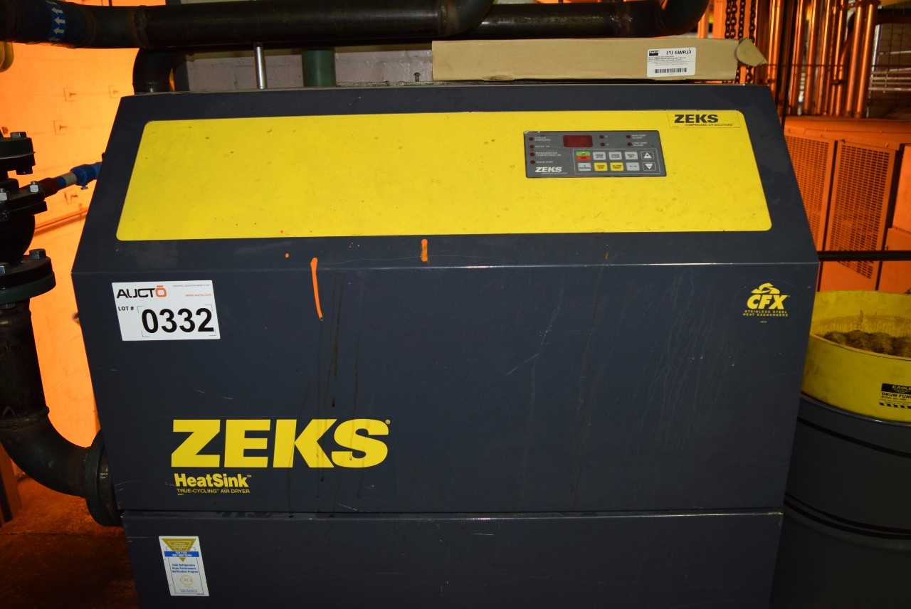 ZEKS COMPRESSED AIR SOLUTIONS 700HSF W 400 COMPRESSOR DRYER 460 VAC 3 PHASE - MISCELLANEOUS