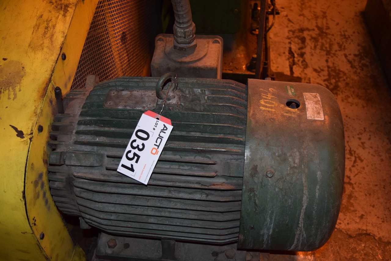 TOSHIBA 50 HP 480 V 1770 RPM AC ELECTRIC MOTOR 326T FRAMEs - MISCELLANEOUS