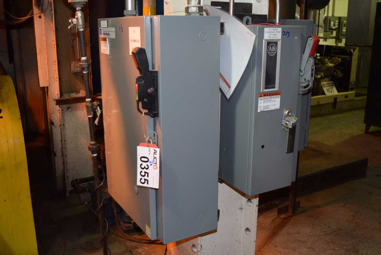 3 X ALLEN BRADLEY COMBINATION STARTER - MISCELLANEOUS