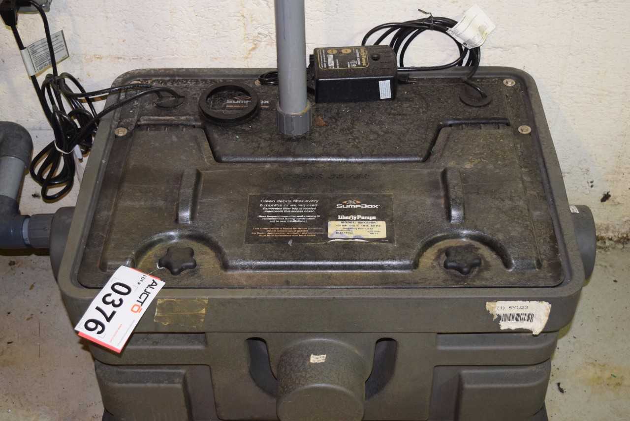 SUMPBOX LIBERTY PUMP SBX280A 1/2 HP 115 V 10 Z 60 HZ SUMP PUMP - MISCELLANEOUS