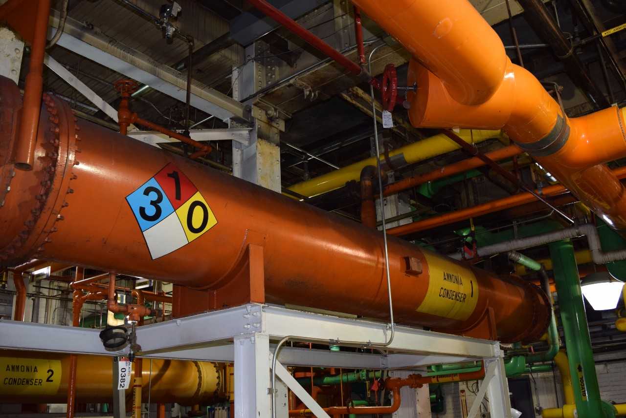 AMMONIA CONDENSER HEAT EXCHANGER 18 ' (DRAINED) - MISCELLANEOUS