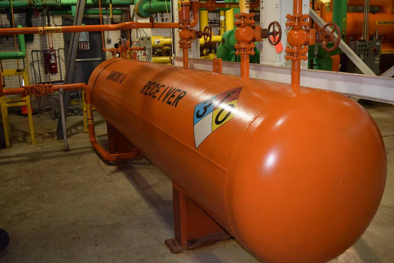 FREEZING AMMONIA RECEIVER TANK 17' (AMMONIA DRAINED) - MISCELLANEOUS