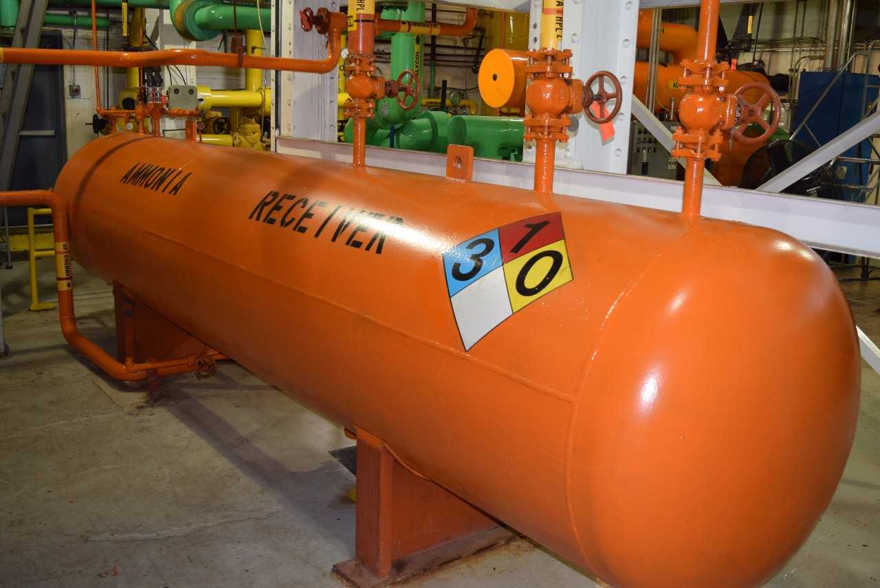 FREEZING AMMONIA RECEIVER TANK 17' (AMMONIA DRAINED) - MISCELLANEOUS