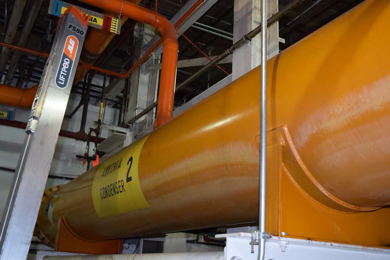 AMMONIA CONDENSER HEAT EXCHANGER 18 ' (DRAINED) - MISCELLANEOUS