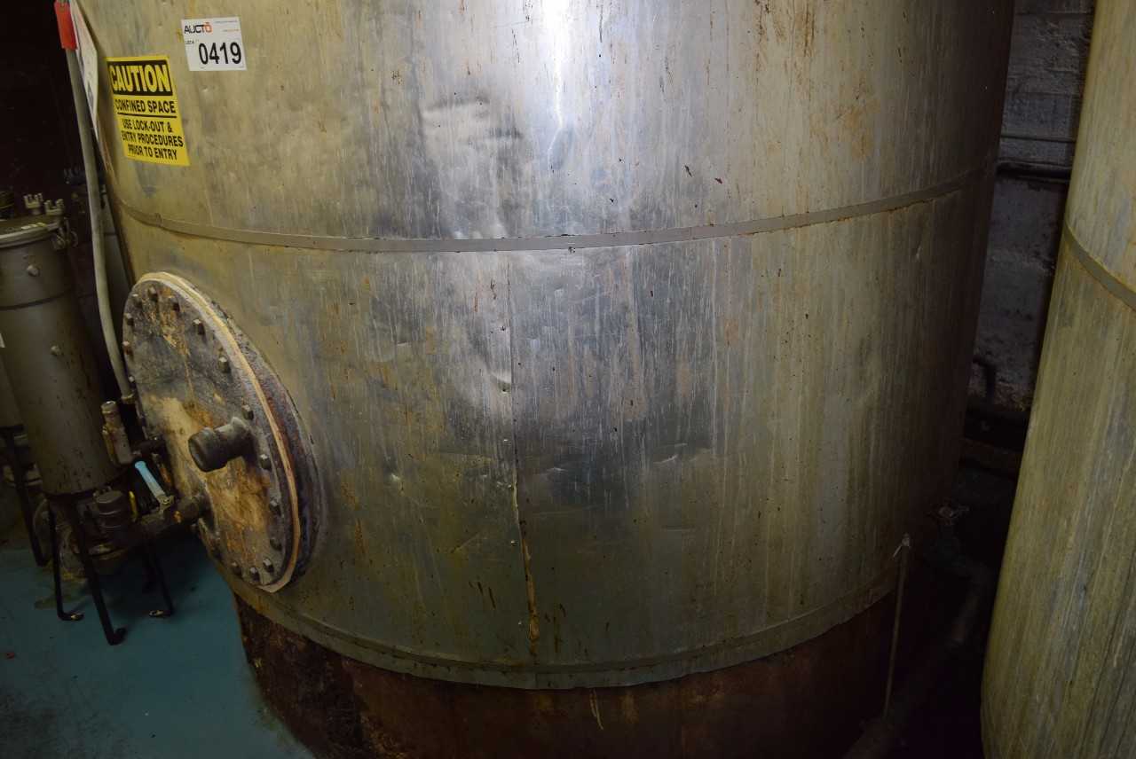 BUTTER HOLDING TANK # 116 (6 X 18') BOTTOM INSULATED - MISCELLANEOUS