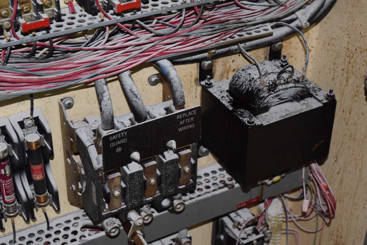SUGAR SYSTEM CONTROL PANEL WITH SQUARE D STARTERS AND PUSH BUTTONS - MISCELLANEOUS