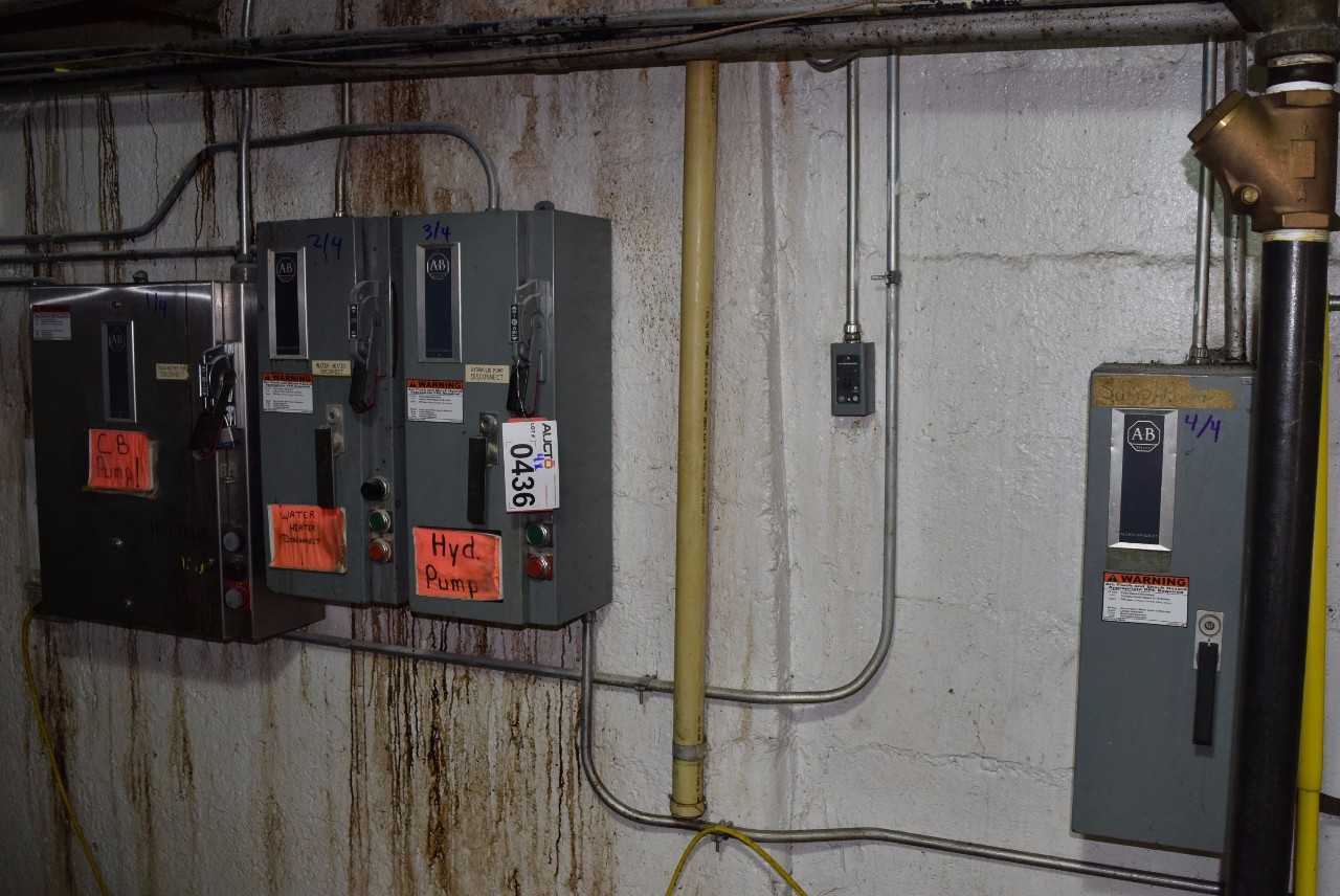 4 X ALLEN BRADLEY COMBINATION STARTERS - MISCELLANEOUS