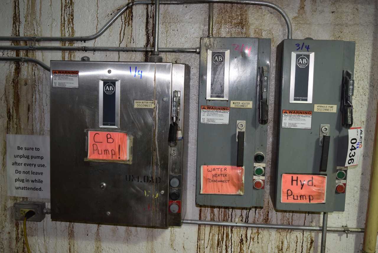 4 X ALLEN BRADLEY COMBINATION STARTERS - MISCELLANEOUS