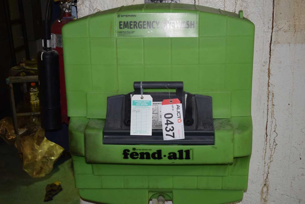 SPERIAN EMERGENCY EYEWASH STATION FENDALL PURE FLOW 1000 - MISCELLANEOUS