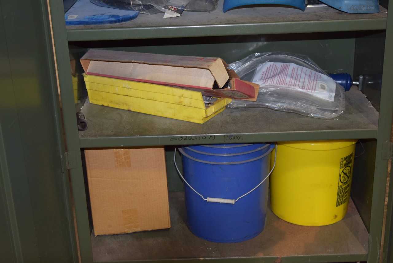 CONTENTS OF STEEL CABINET (INCLUDING CABINET) - MISCELLANEOUS
