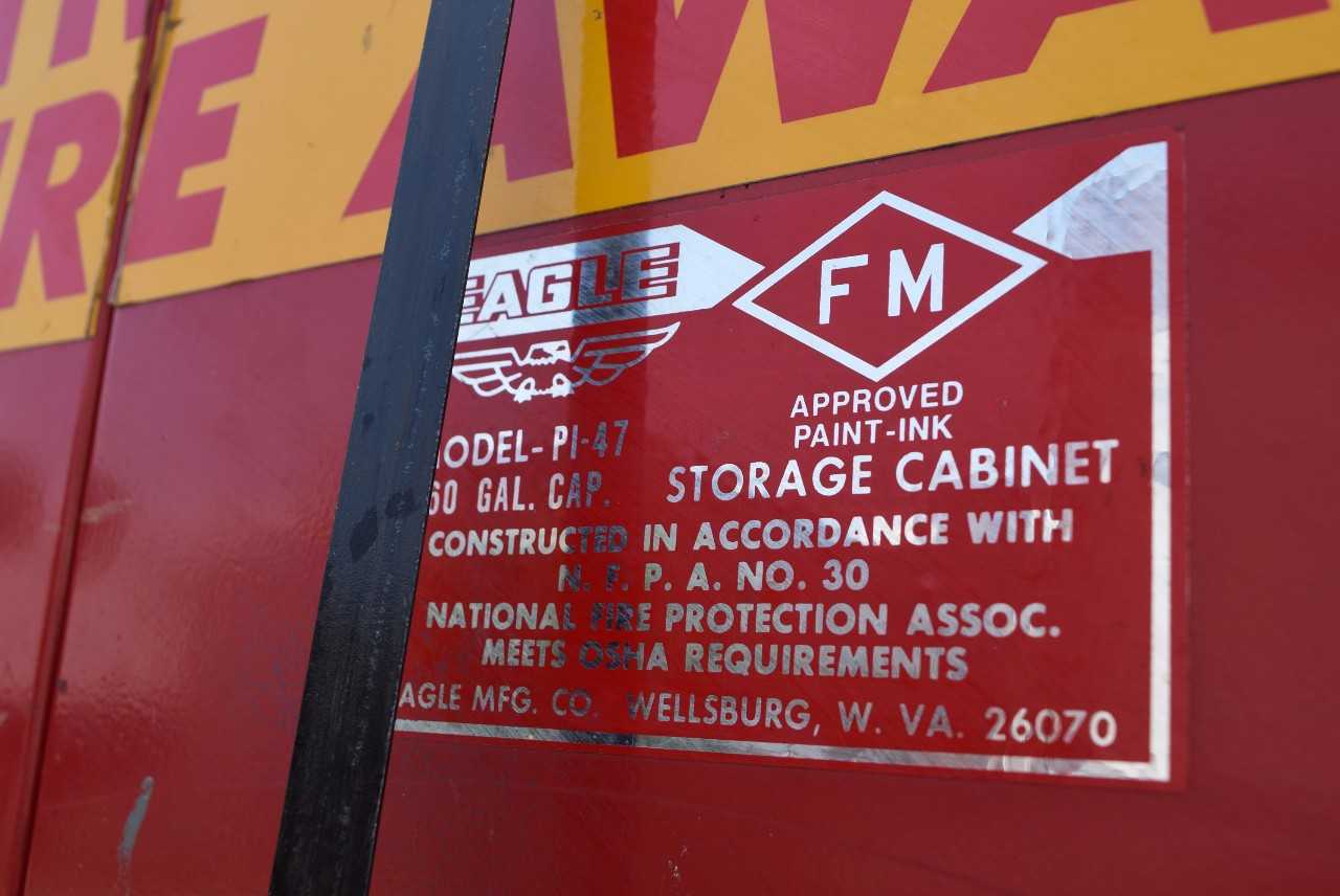 EAGLE FIRE PROOF STORAGE CABINET - MISCELLANEOUS