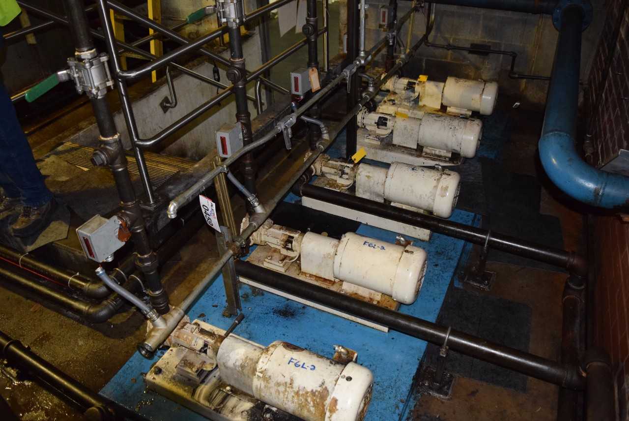 LOT OF 5 VIKING HL125 GEAR PUMP BALDOR 5 HP MOTOR - MISCELLANEOUS
