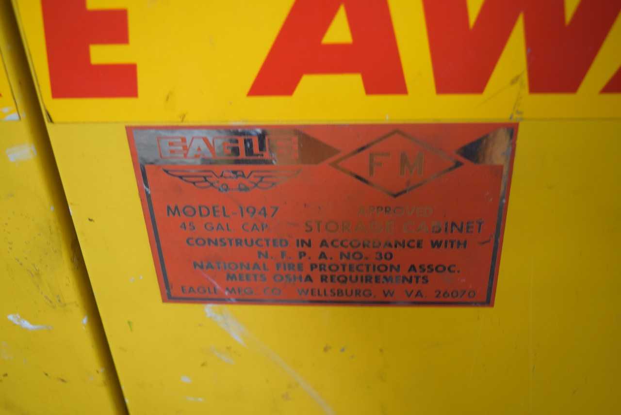 EAGLE FIRE PROOF STORAGE CABINET - MISCELLANEOUS