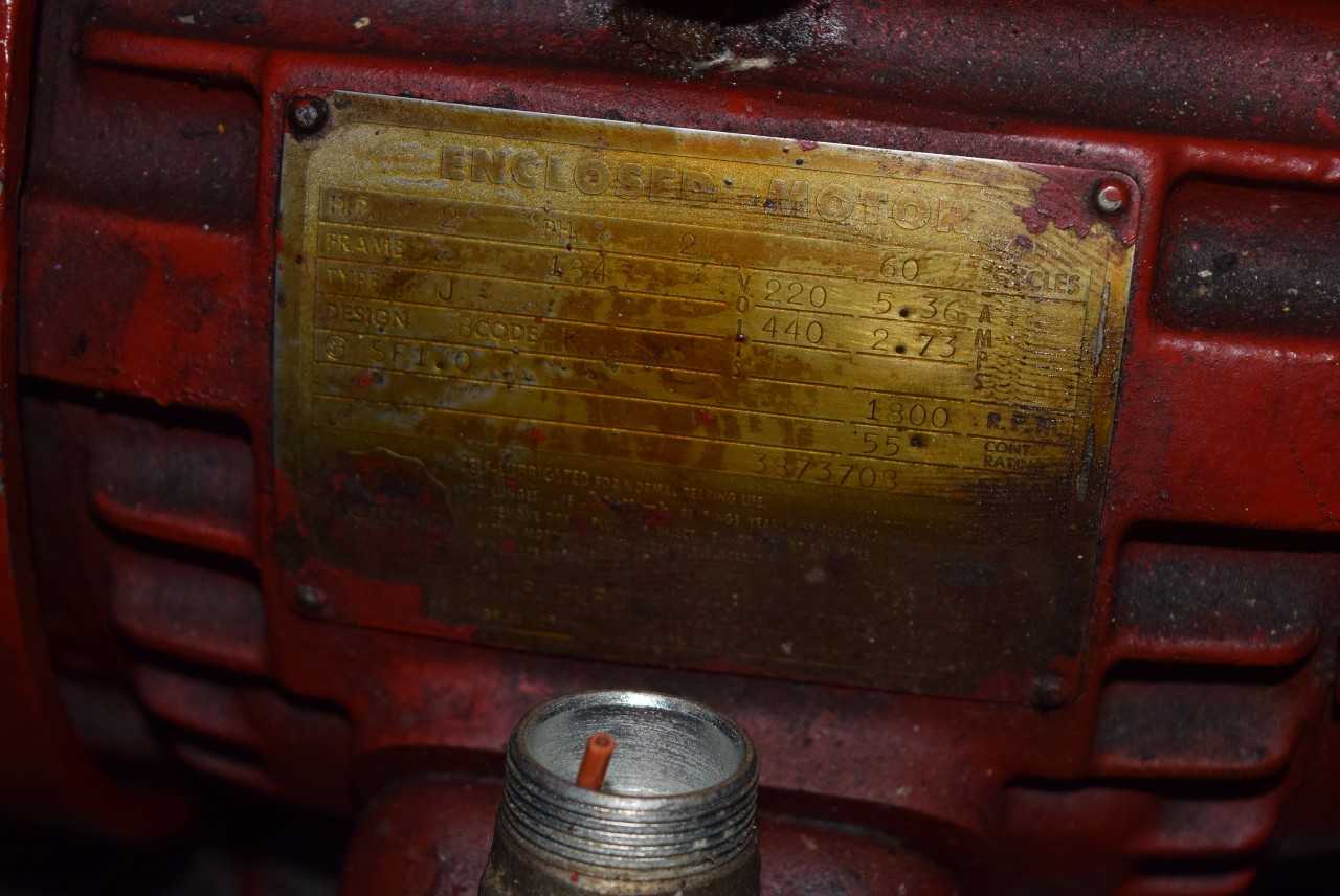 WORTHINGTON 4GAU GEAR PUMP WITH US MOTORS 2 HP AC ELECTRIC MOTOR - MISCELLANEOUS