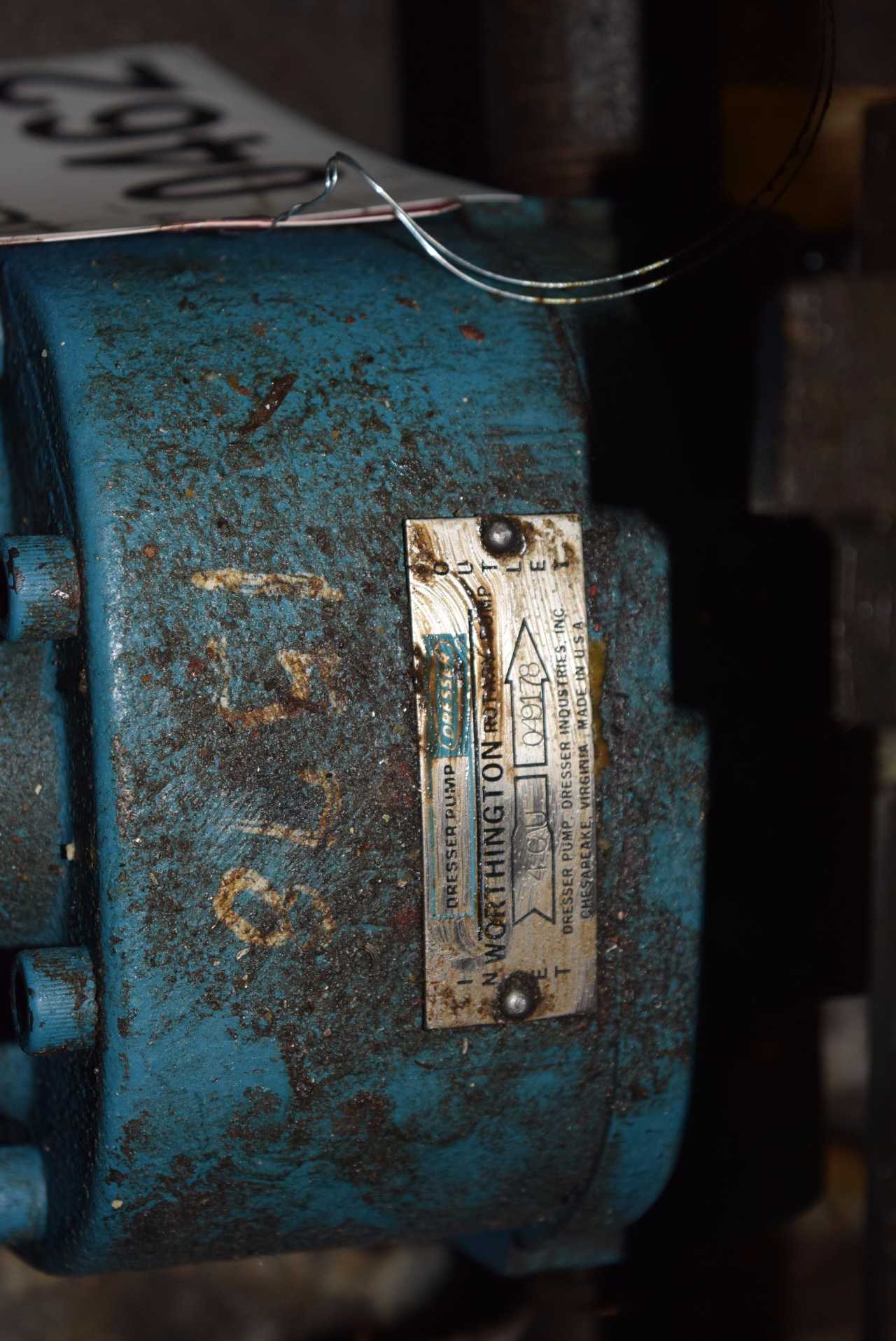 WORTHINGTON 4GU GEAR PUMP - MISCELLANEOUS