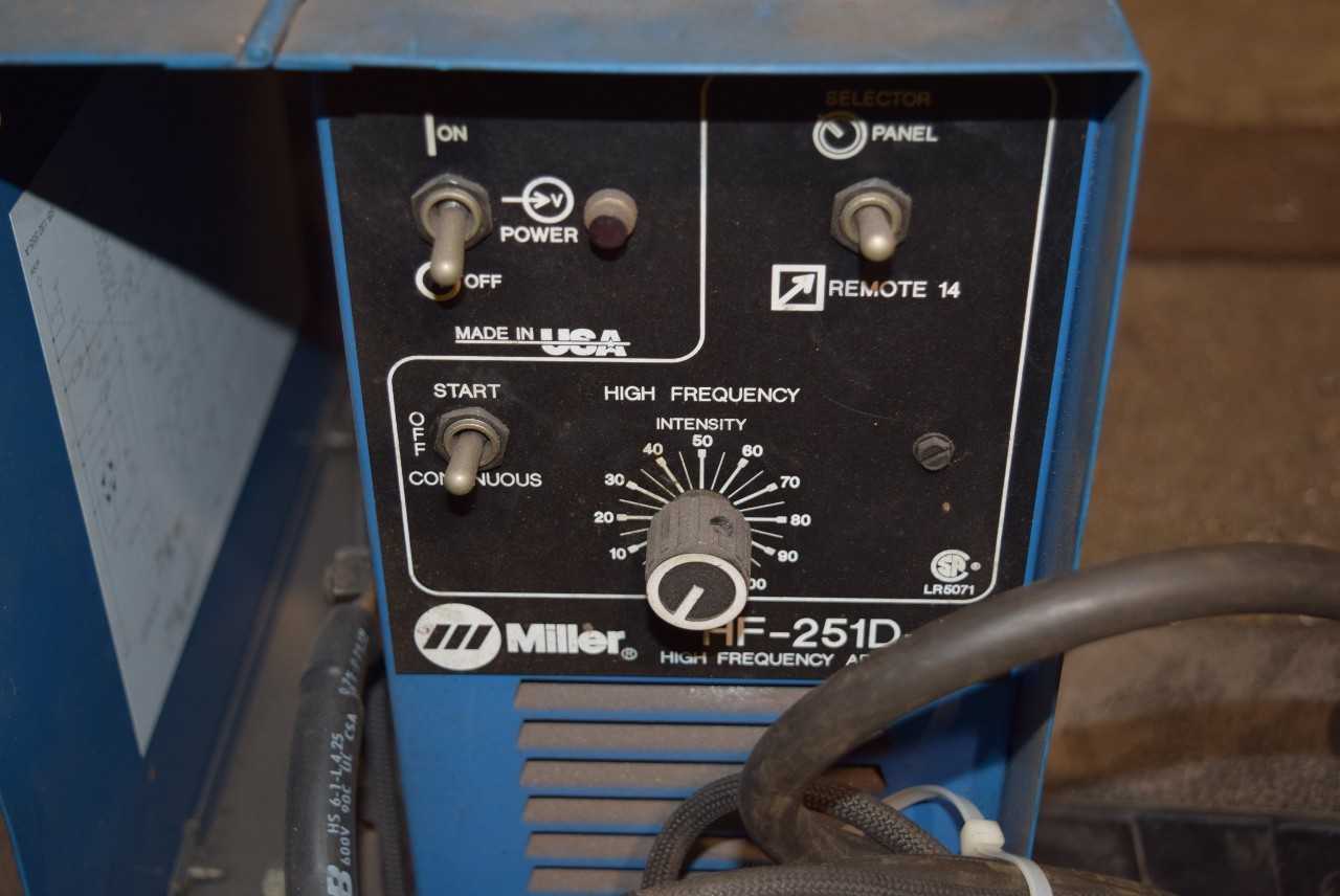 MILLER HF-251D-1 HIGH FREQUENCY ARC STARTER - MISCELLANEOUS