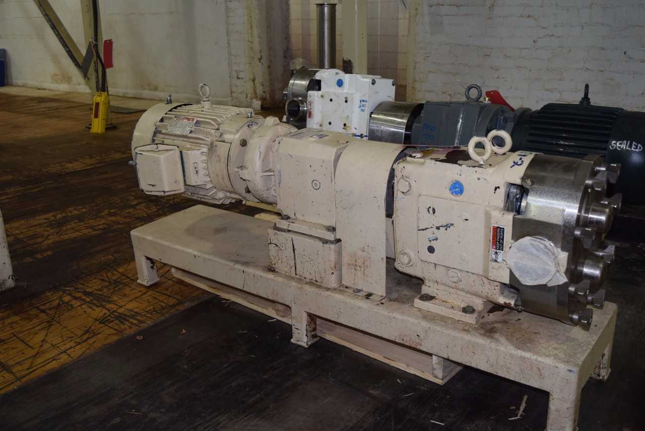 WAUKESHA 130 GEAR PUMP WITH RELIANCE 7.5HP ELECTRIC MOTOR - MISCELLANEOUS