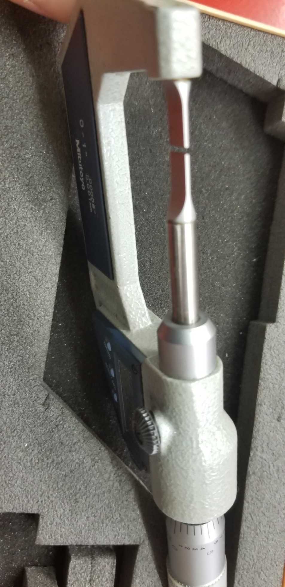 Mitutoyo Digital Blade Micrometer - METAL INSPECTION EQUIPMENT Mitutoyo Digital Blade Micrometer - METAL INSPECTION EQUIPMENT