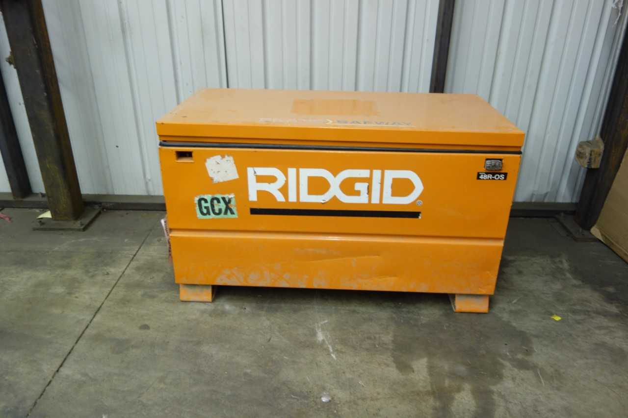 RIDGID 48R-OS LOCKING TOOL BOX CHEST - TOOL STORAGE