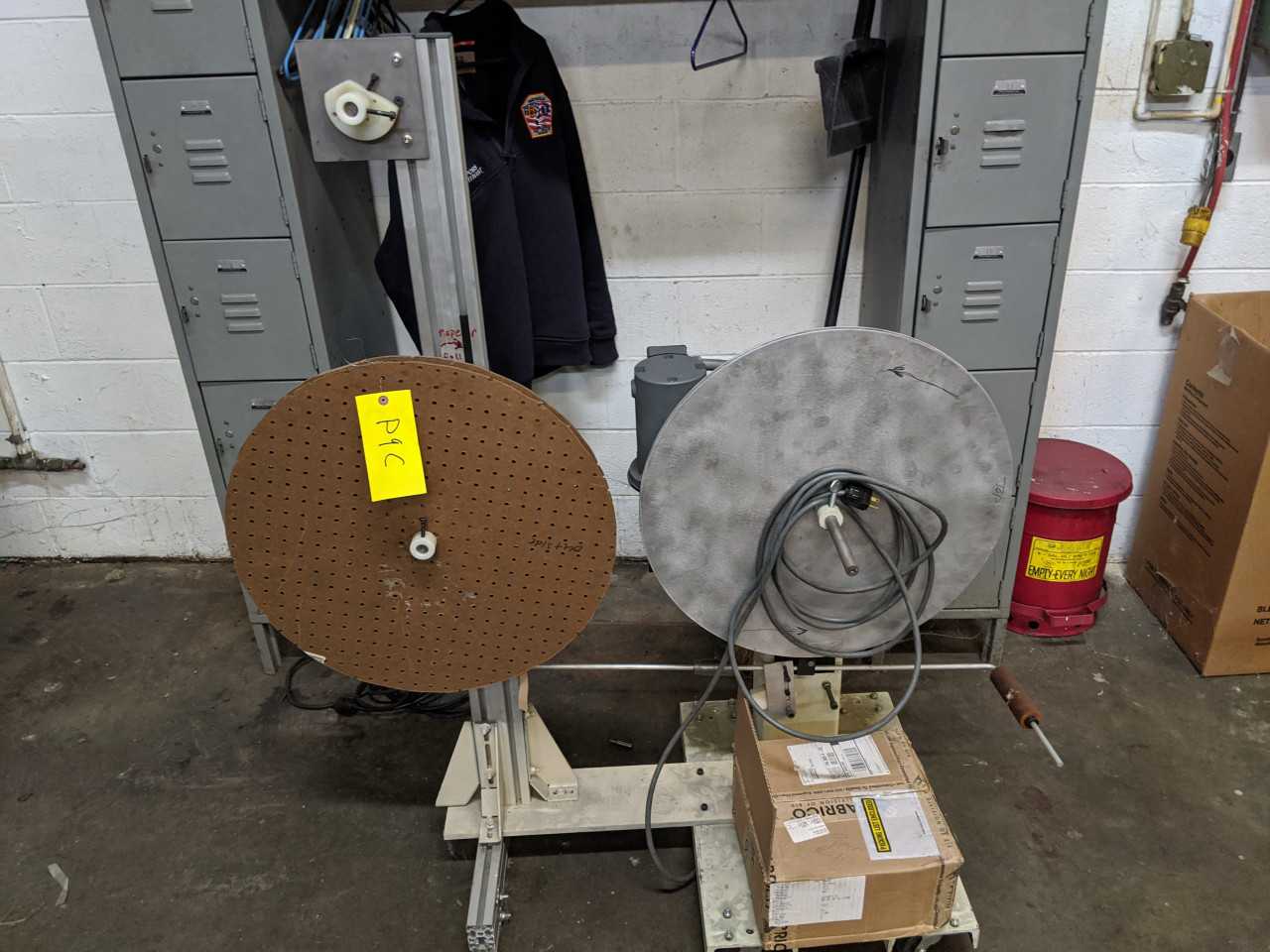 Durant VS-DMD-1R Variable Speed Unwind Rewind machine Max coil weight 100 lbs - MACHINING ACCESSORIES & TOOLING Durant VS-DMD-1R Variable Speed Unwind Rewind machine Max coil weight 100 lbs - MACHINING ACCESSORIES & TOOLING