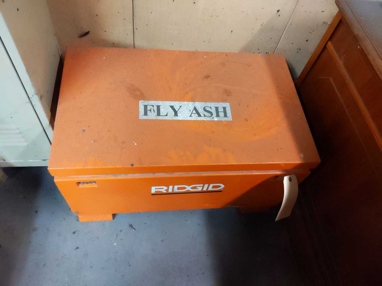 Ridgid tool box with contents - PLANT & FACILITY
