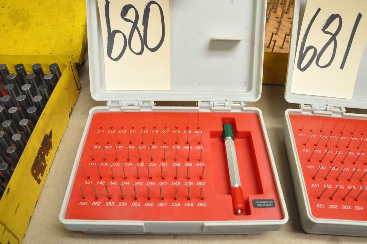 SPI 011 - 060 Pin Gauge Set - INSTRUMENTATION