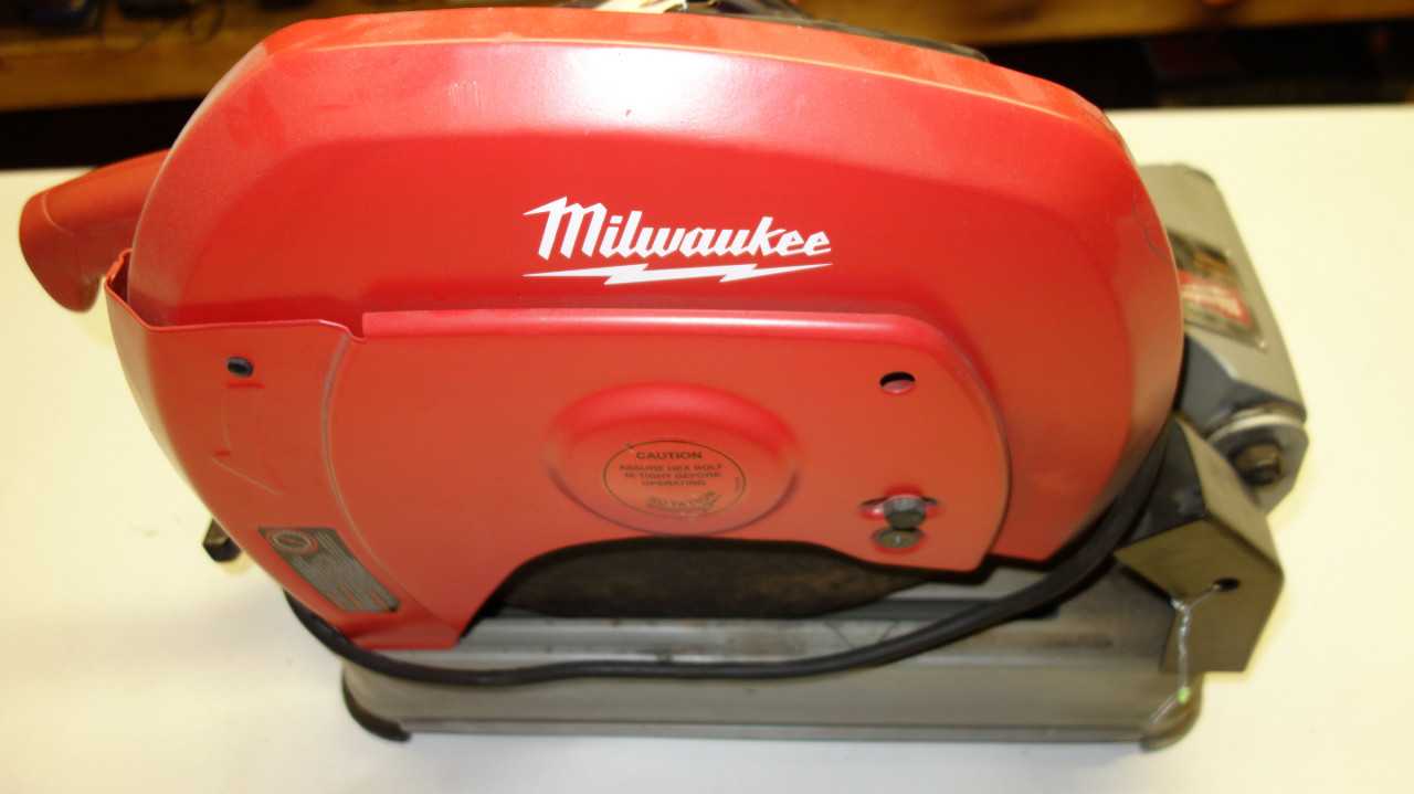 MILWAUKEE 6177-20 14IN ABRASIVE CUT OFF MACHINE 120V 15AMP - ELECTRIC POWER TOOLS