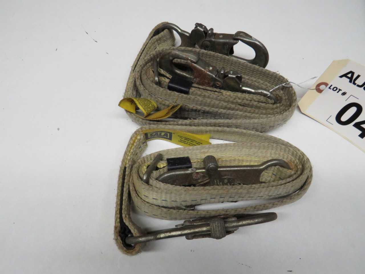 LOT OF 2 SALA 1201016C 6' X 1" WEB LANYARD - LIFTING EQUIPMENT
