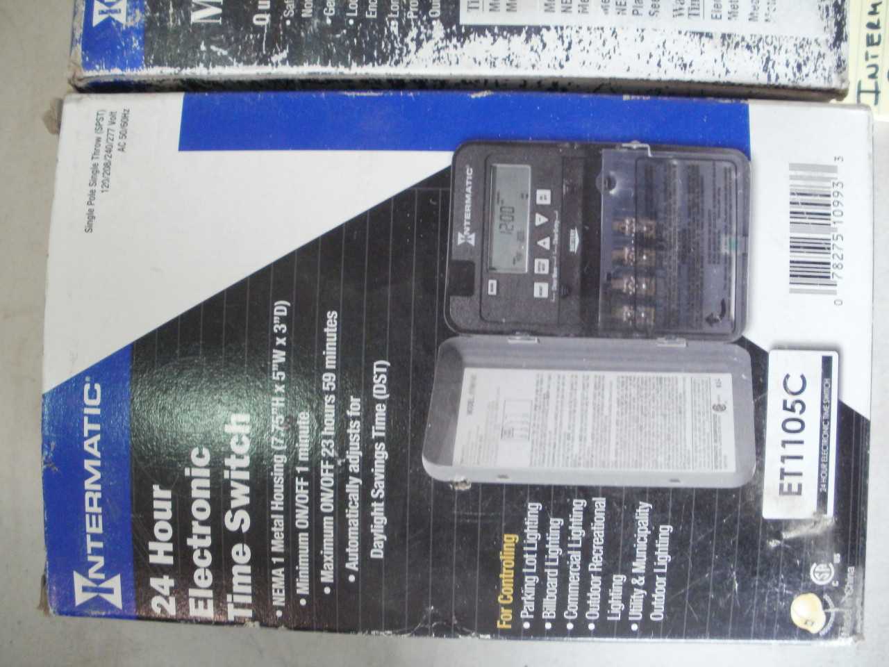 INTERMATIC TIME SWITCH QTY. 3 - ELECTRICAL COMPONENTS