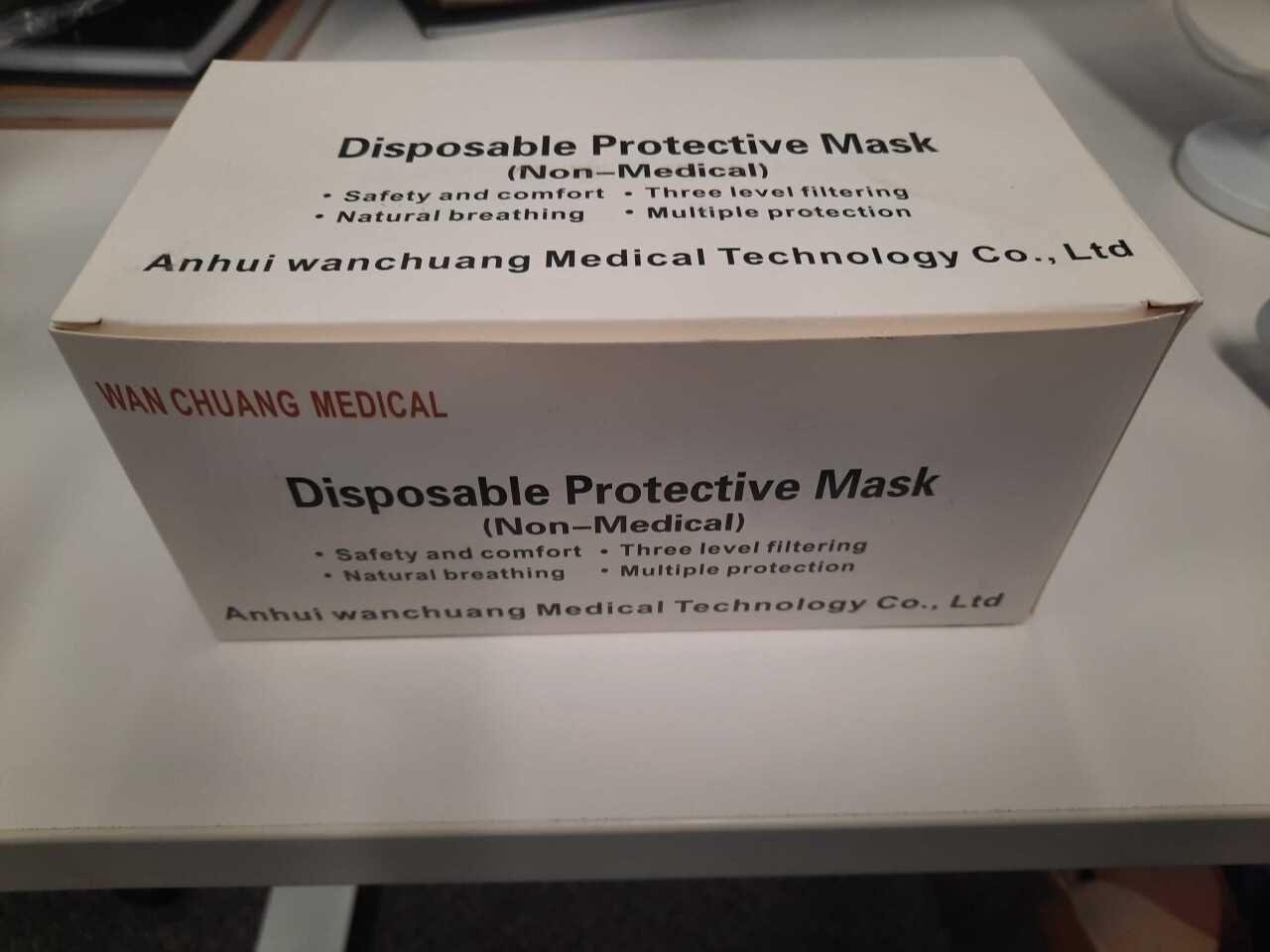 3-Ply Disposable Face Mask - PALLET JACKS