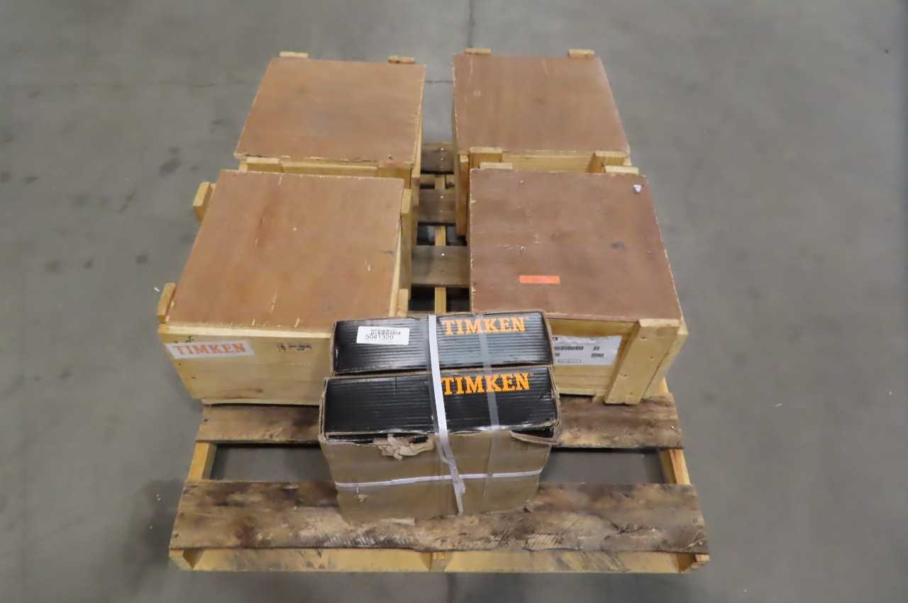 1 PALLET OF ASSORTED TIMKEN ROLLER BEARINGS, 4X HM237542-90143, 2X NU2234EMA - BEARINGS
