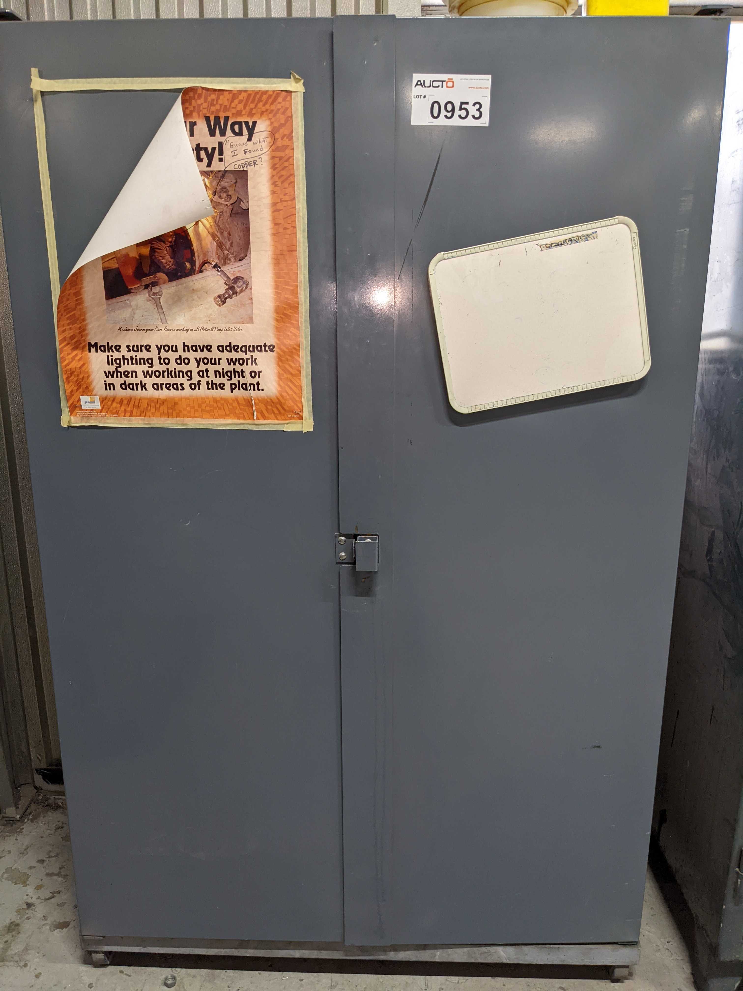 CABINET WITH CONTENTS - INDUSTRIAL PARTS CABINET WITH CONTENTS - INDUSTRIAL PARTS