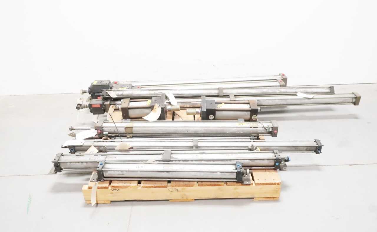 SMC, PARKER, CKD PNEUMATIC AND HYDRAULIC CYLINDERS - INDUSTRIAL PARTS