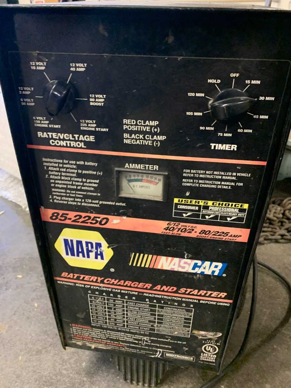 Napa Battery Charger - MATERIAL HANDLING