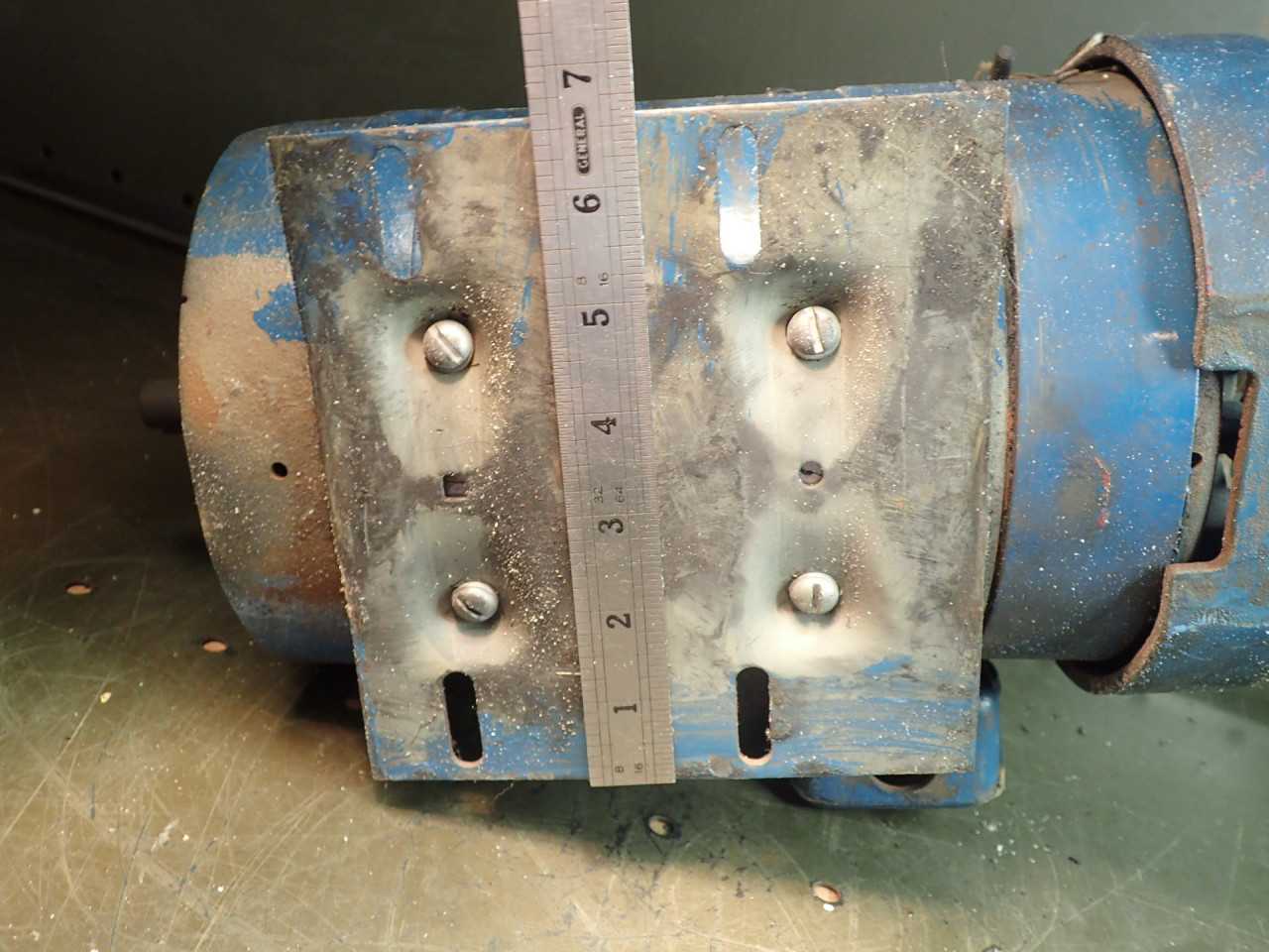 Woods SCR DC Electric Motor .5HP 1750-RPM 90v Arm 100v Field fr 56C 27-1088-1087 - ELECTRIC MOTORS