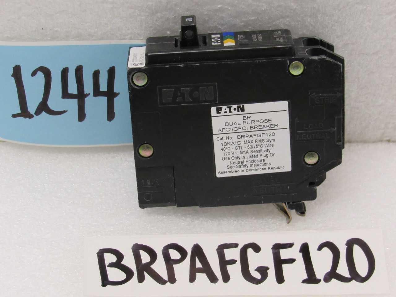 Eaton Circuit Breakers - CIRCUIT BREAKERS