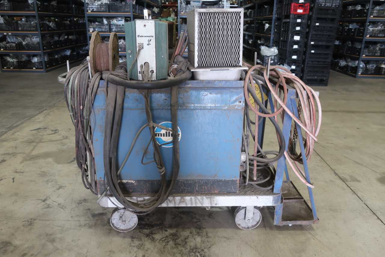 MILLER MP-45E ARC WELDER 460V 32AMPS 21.3KW 25.3KVA - WELDING EQUIPMENT