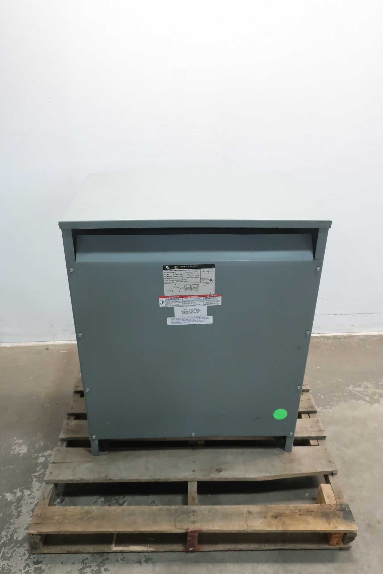 Square D 75T145HDIT Voltage Transformer 3ph 75kva 460hv 460y/265lv - CONTROL TRANSFORMERS